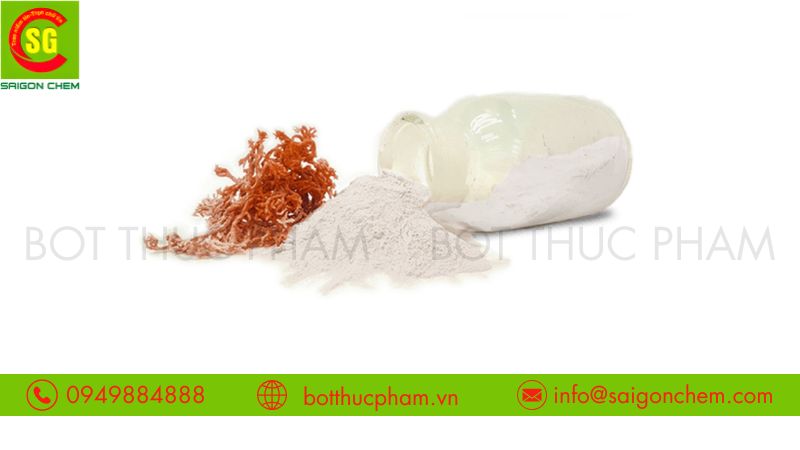 Carrageenan (E407): Chất Làm Dày & Ổn Định Tự Nhiên